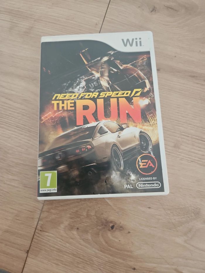 need for speed the run Nintendo wii