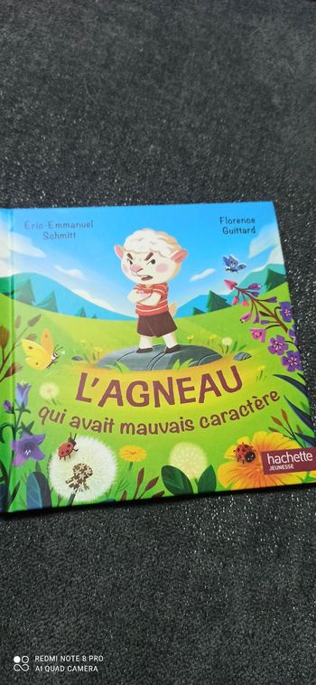 Livre l agneau qui avait mauvais caractère