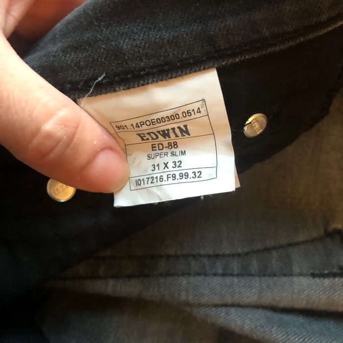 Jean skinny homme Edwin - photo numéro 5