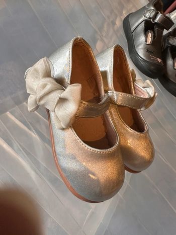 Ballerines argentées 19