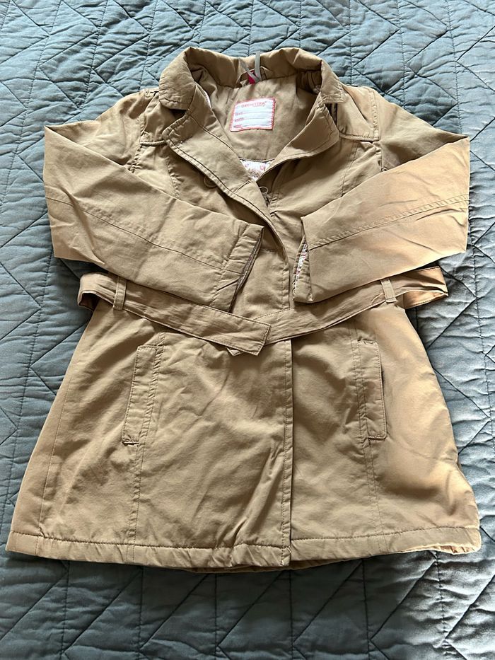 Manteau trench mi-saison fille Orchestra - photo numéro 1