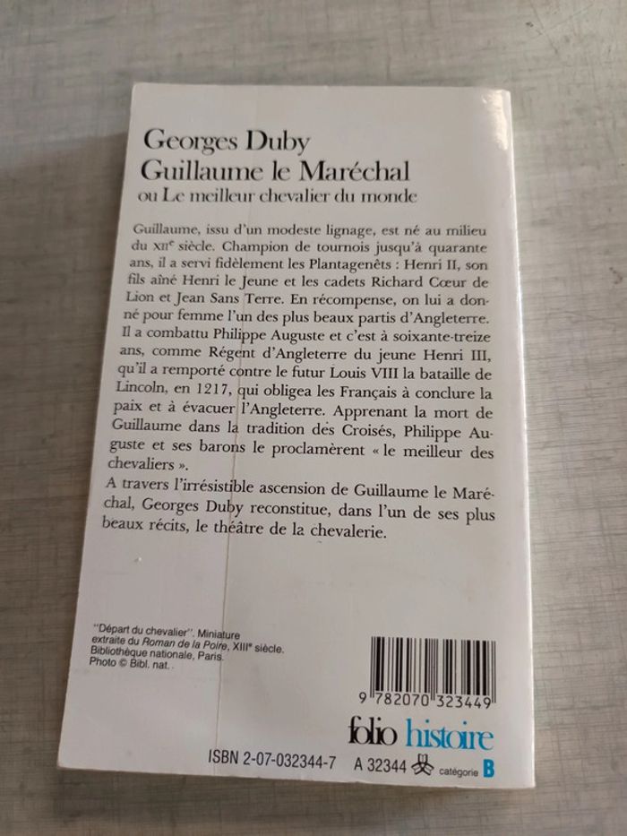 Livre Guillaume le maréchal - photo numéro 2
