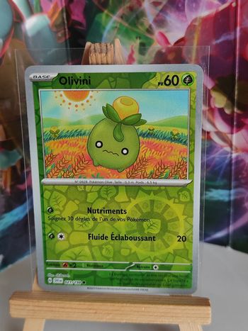 Olivini reverse 21/198 écarlate et violet