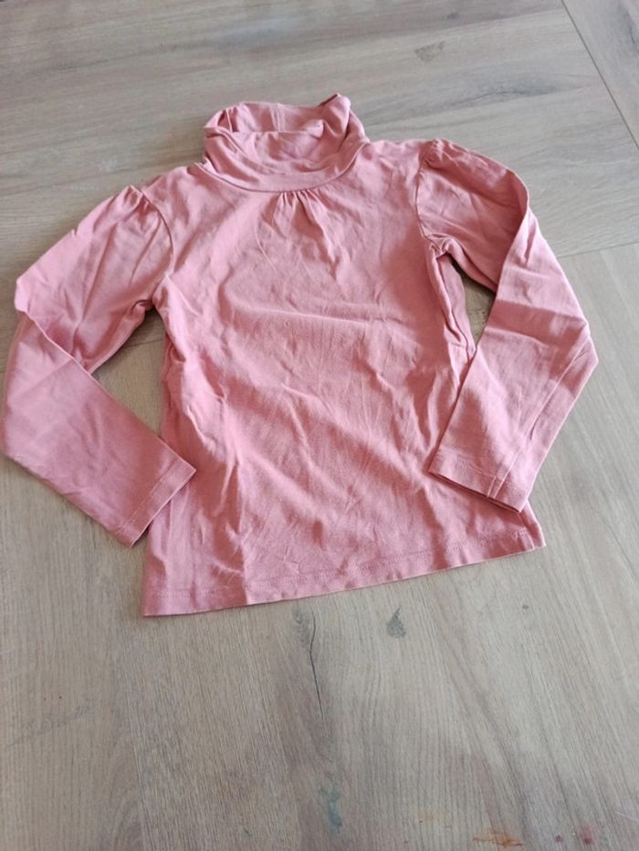 Sous pull vieux rose