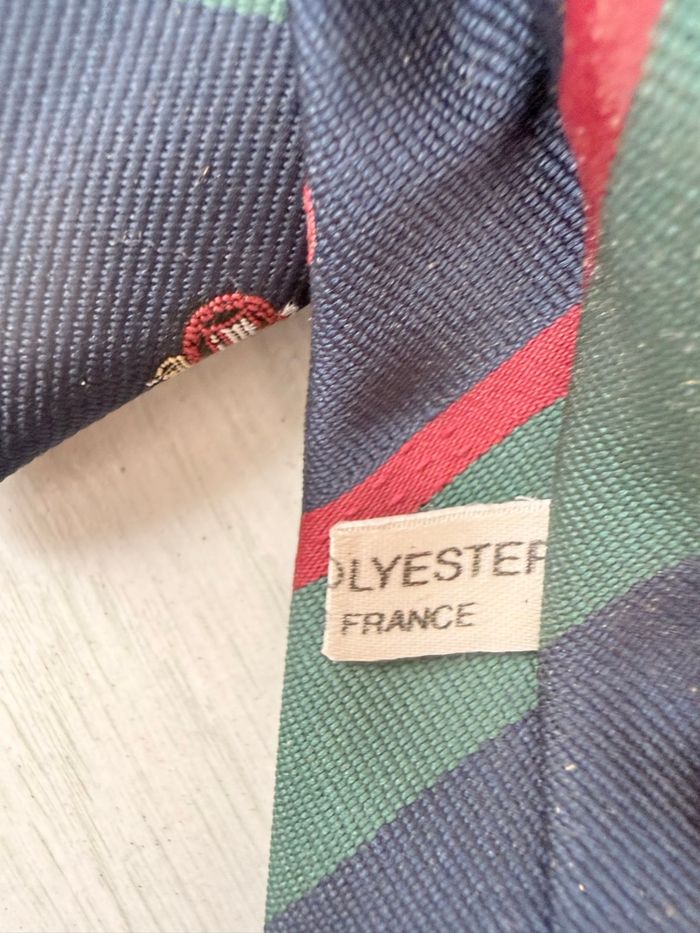 Cravate vintage made in France de la marque Status - photo numéro 3
