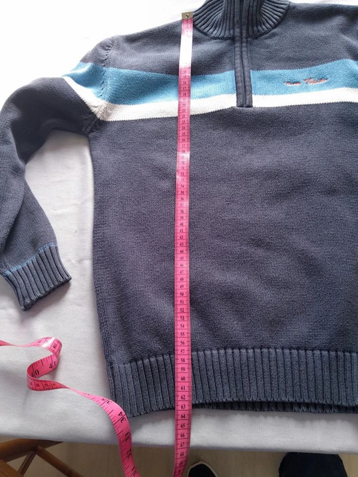 Beau pull zippéTom tailor taille L - photo numéro 9