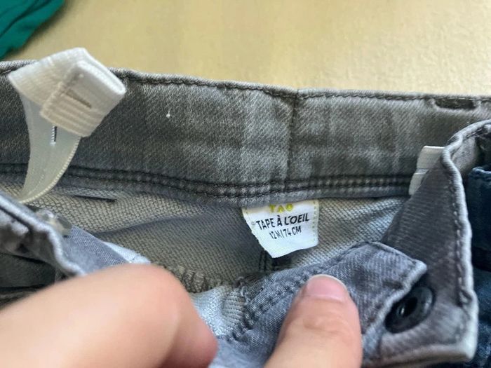Lot 3 pantalons 12 mois tao - photo numéro 2