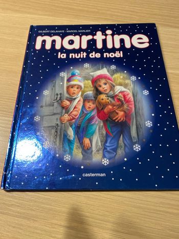 Livre Martine la nuit de noël