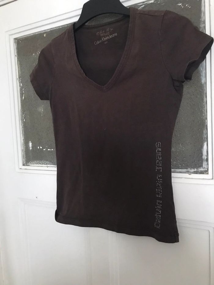 T shirt Calvin Klein femme taille S - photo numéro 19
