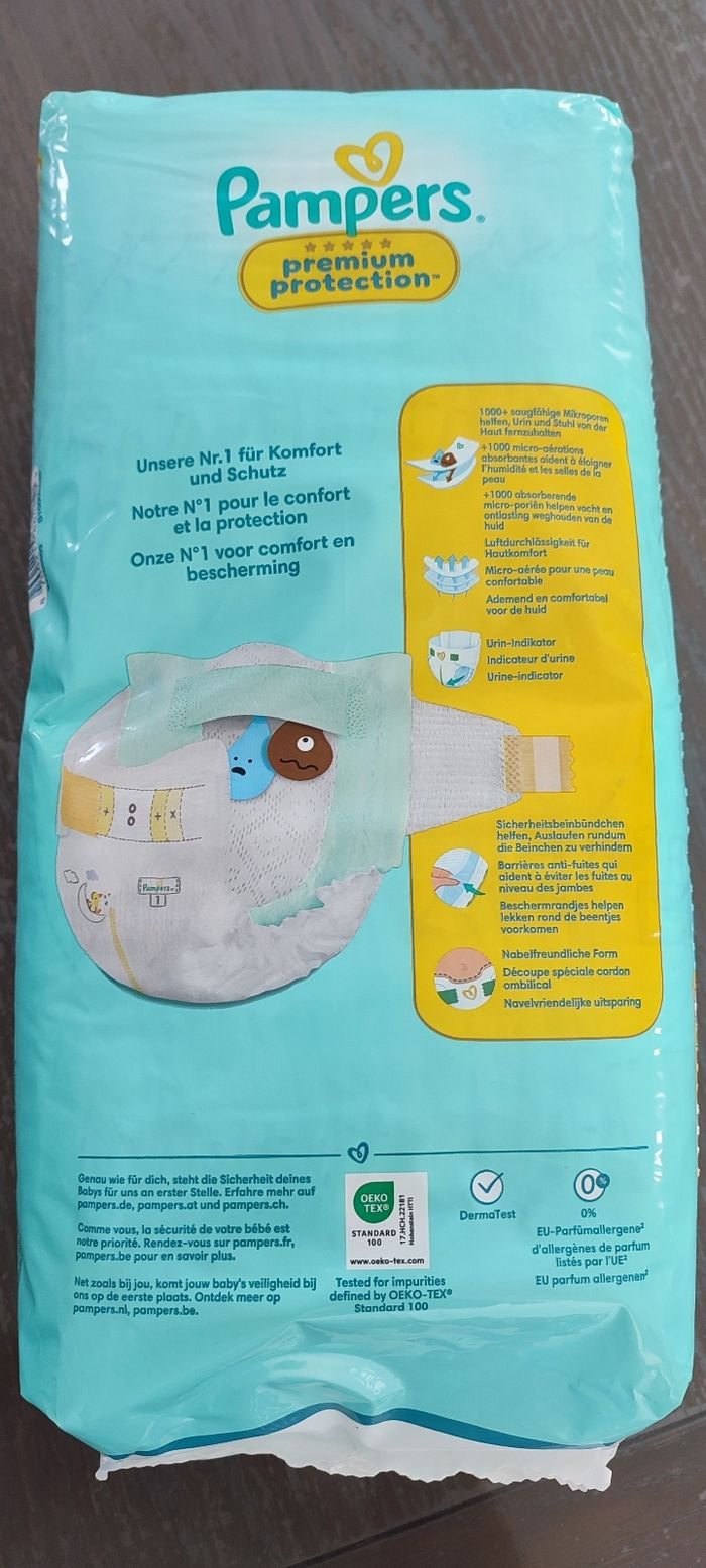 Couches Pampers taille 1 - photo numéro 2