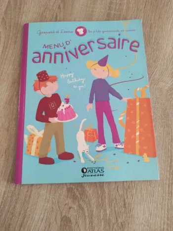 Livre recette anniversaire édition atlas