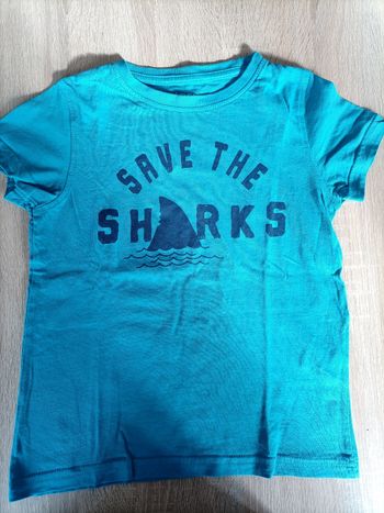 T-shirt bleu - 6 ans garçon