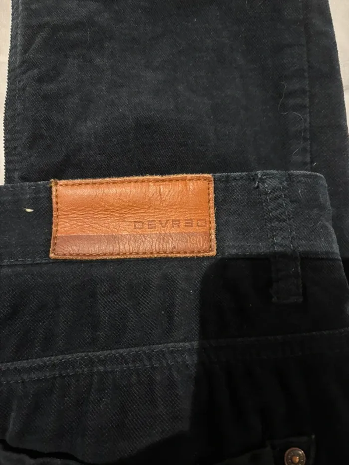 Jean Slim Fit type velours Devred taille L - 40 en très bon état - photo numéro 7