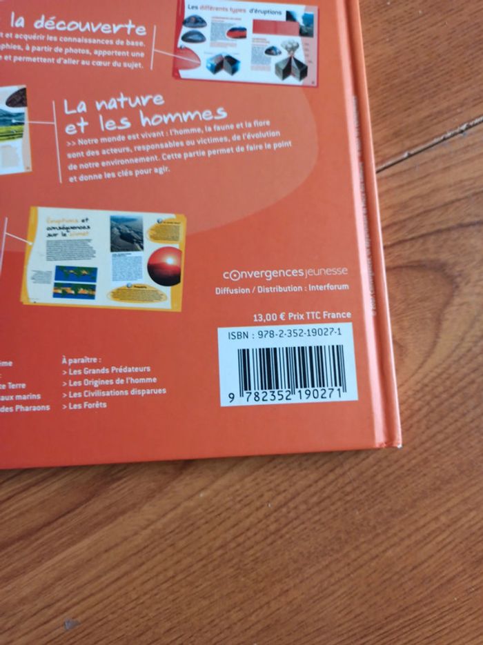 Livre Ushuaia junior volcans - photo numéro 3