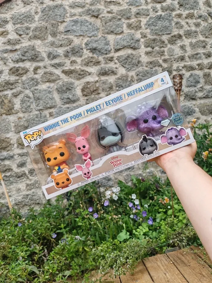Pack 4 figurines Funko pop Winnie l'ourson