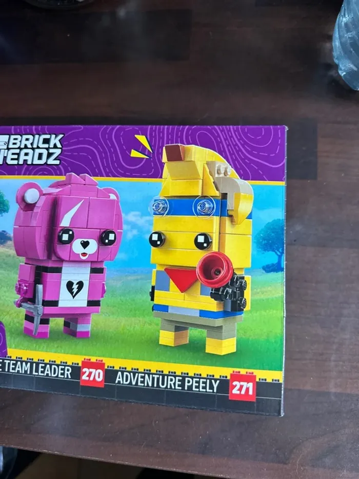 Set lego BrickHeadz Fortnite 40760 Adventure Peely and Cuddle - photo numéro 4