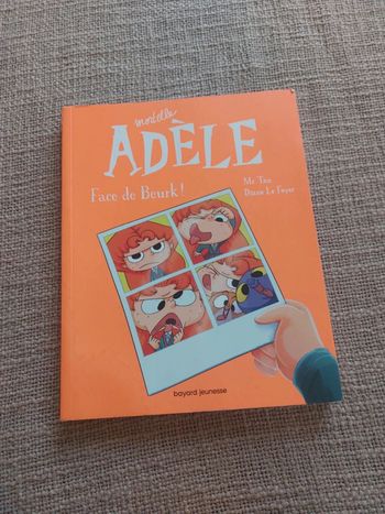 Livre bd Mortelle Adele Face de beurk