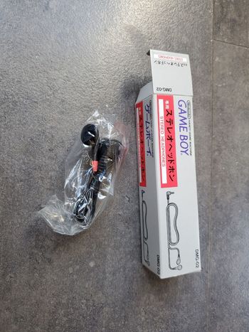 Ecouteur officiel nintendo game boy neuf