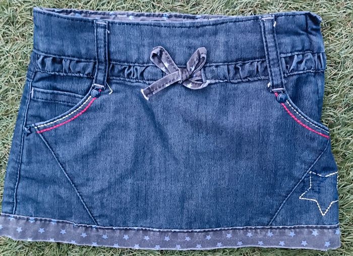Petite jupe en jeans