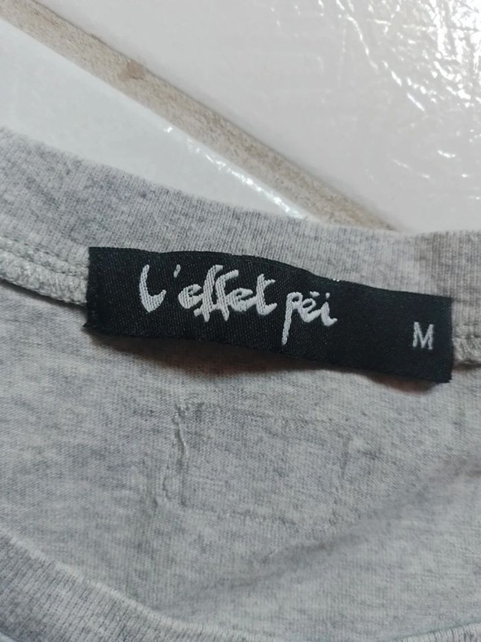 T-shirt gris I Love Run L'effet Péi - photo numéro 15