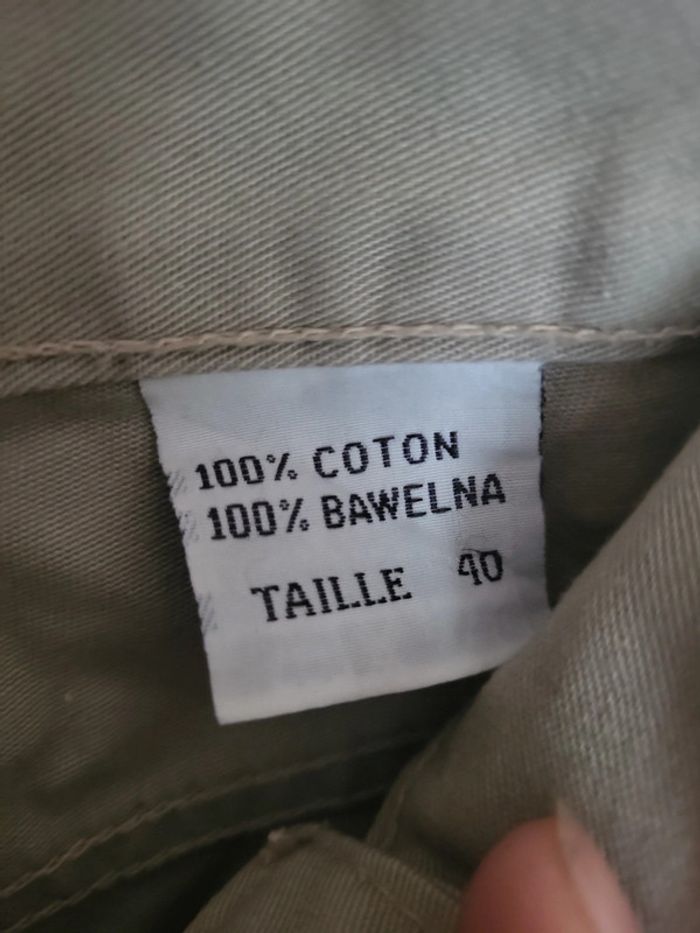 Bermuda beige dynam jeans - photo numéro 2