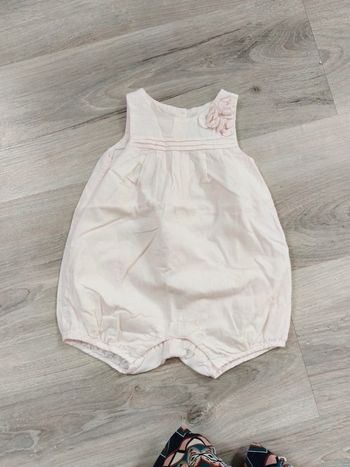 Combi-short rose pâle 🩷