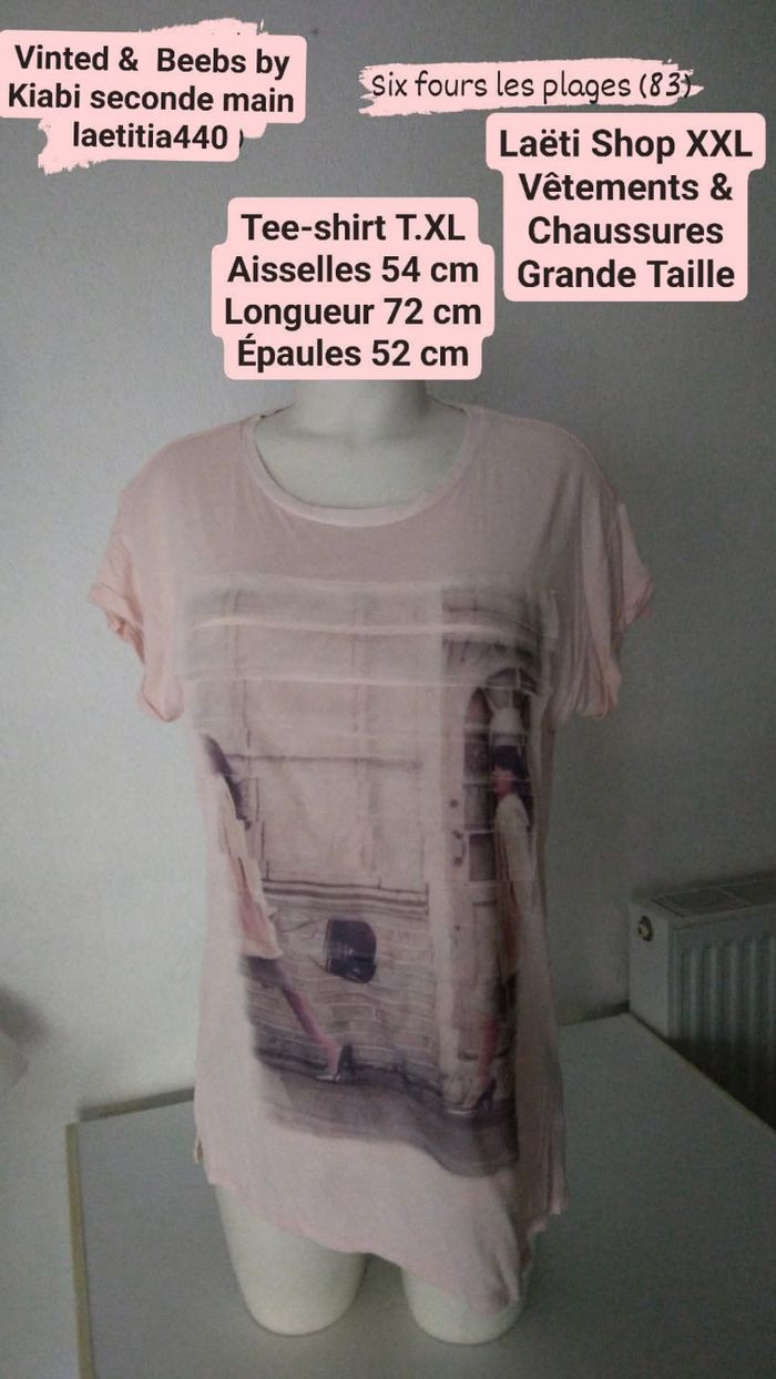 Tee-shirt femme T.44