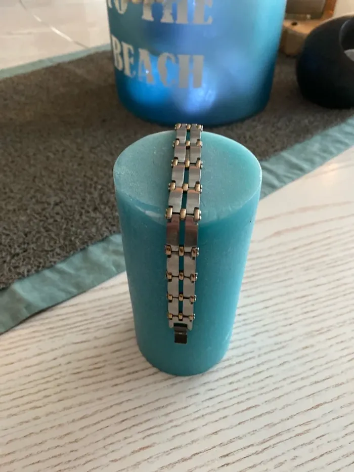 bracelet homme acier /or Julien d’Orcel - photo numéro 3