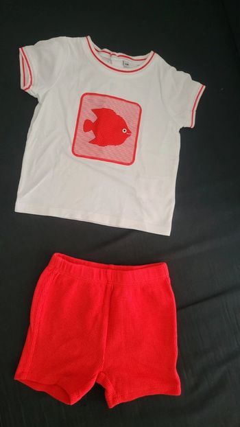 Ensemble 12 mois garçon