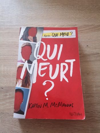 LIVRE QUI MEURT KAREN M.MCMANUS