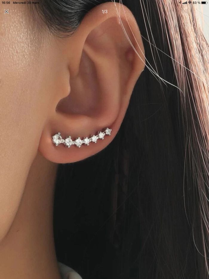 Boucle d’oreilles fantaisie