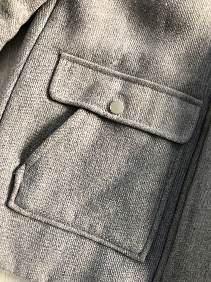 Manteau fille 12 ans gris kiabi parka caban hiver - photo numéro 8