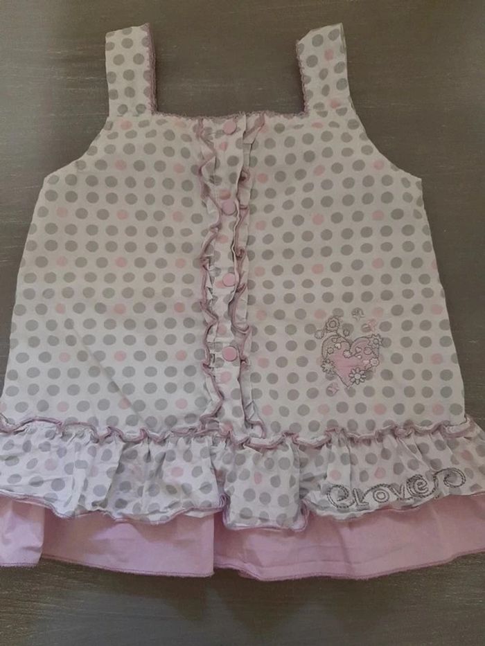 Jolie débardeur fille 100% coton - photo numéro 2