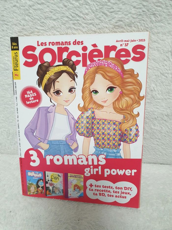 Livre Les romans des sorcières 2eme trimestre 2023 neuf