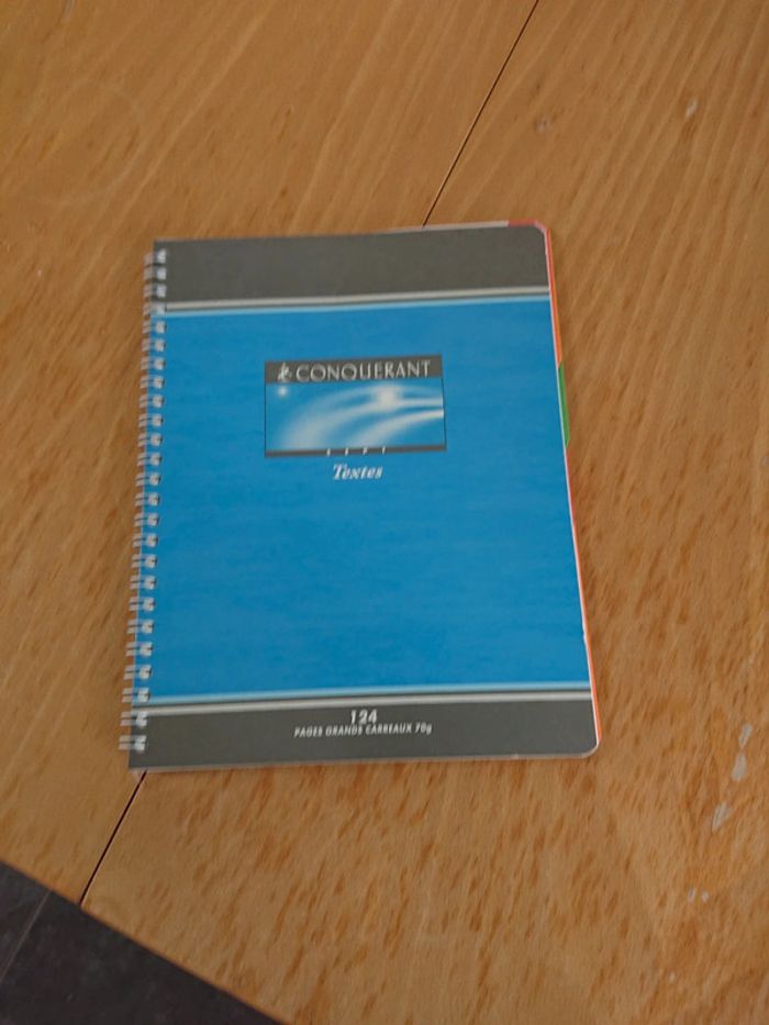 Cahier de texte