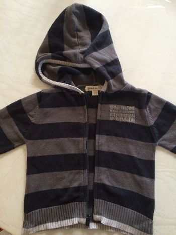 Gilet 6mois grain de blé