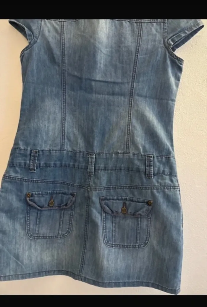 Robe jeans 38/40 camaïeu - photo numéro 4