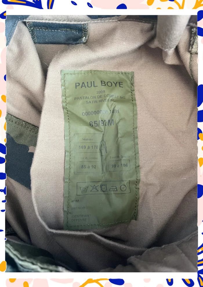 Pantalon de Combat Militaire – Paul Boyé – Taille 85/92 M 🪖 - photo numéro 10