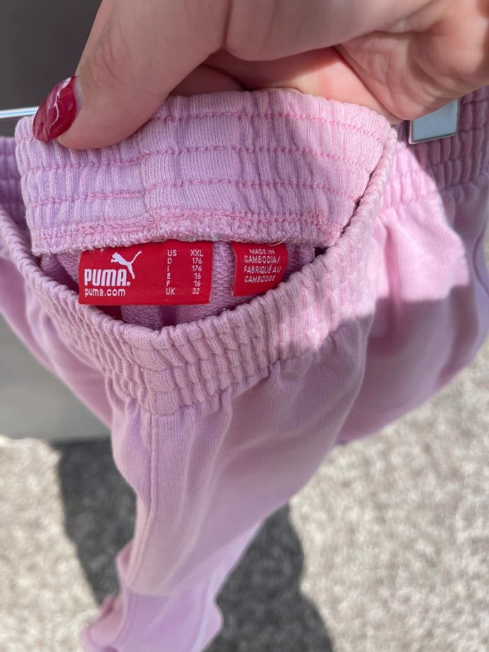 Short de jogging rose puma taille 38-40 - photo numéro 3