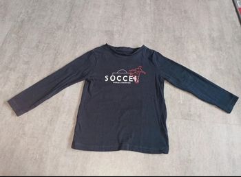 T-shirt à manches longues football garçon 5 ans neuf