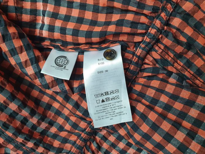 Blouse Ganni Rouge Taille 36 - photo numéro 3