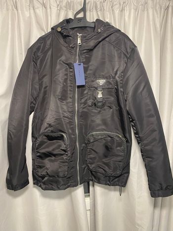 Veste Prada à capuche