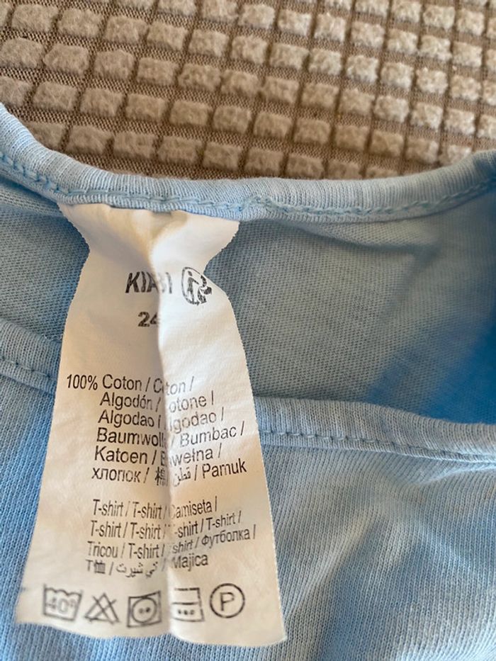 Ensemble marin bébé garçon ou fille polo t-shirt + short 24 mois 18/24mois m - photo numéro 6