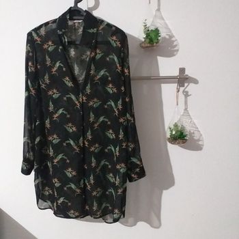 Tunique manches longues imprimées