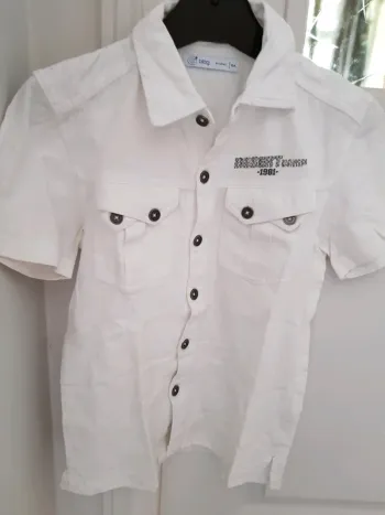 Polo blanc 10 ans
