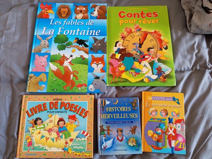 Lot 5 livres
