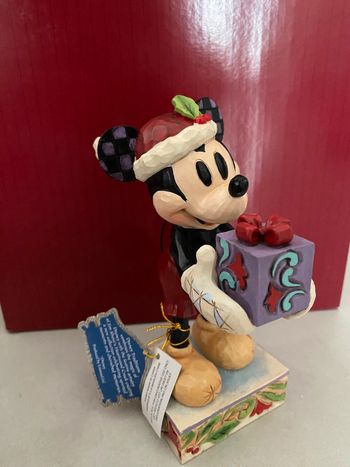 Figurine disney traditions mickey cadeau Noel