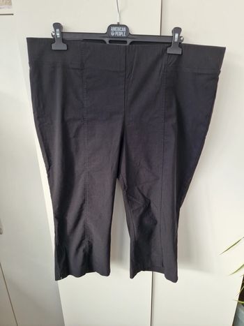 Pantalon 3/4 Stretch Noir