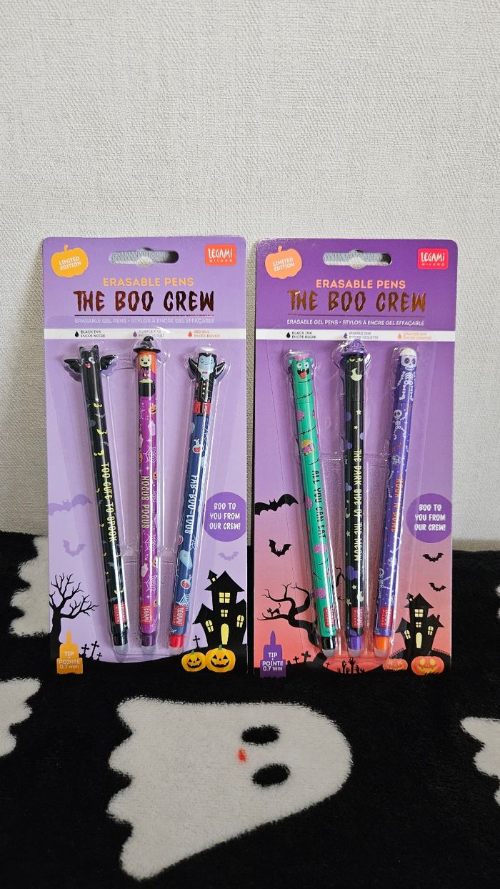 Lot de 2 sets legami Halloween