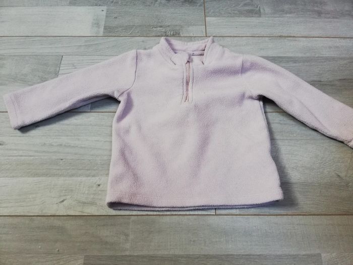 Pull polaire 23 mois rose clair - photo numéro 2